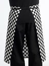 Waist Apron 29" Long (Black/White Check)