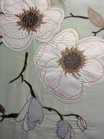 Bloom Duvet Cover Set - Applique Duck Egg Quilt Cover Set