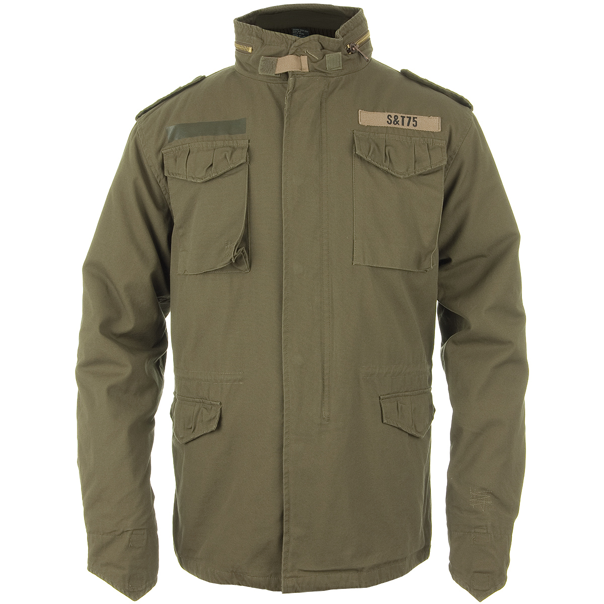 SURPLUS VINTAGE STYLE M65 REGIMENT MILITARY MENS WARM JACKET & LINER