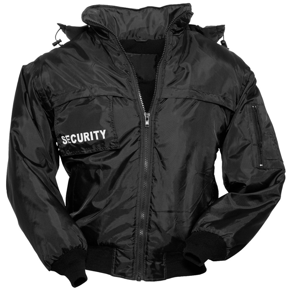 SURPLUS TACTICAL SECURITY VEST MENS HOODED JACKET GILET with FLEECE