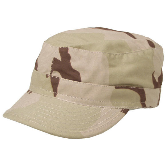 MFH BDU Ripstop Field Cap 3-Colour Desert
