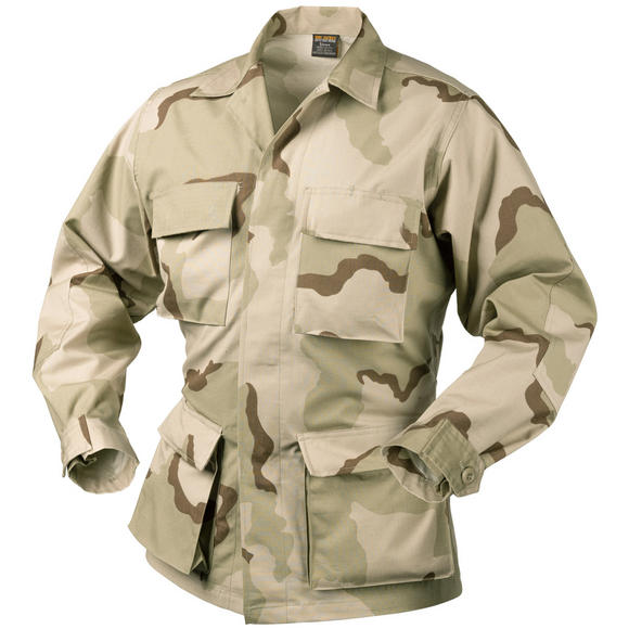 Helikon Genuine BDU Shirt Cotton Ripstop 3-Colour Desert