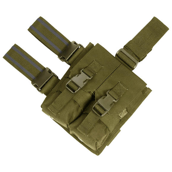 Flyye Drop Leg Double M4/M16 Magazine Pouch Coyote Brown
