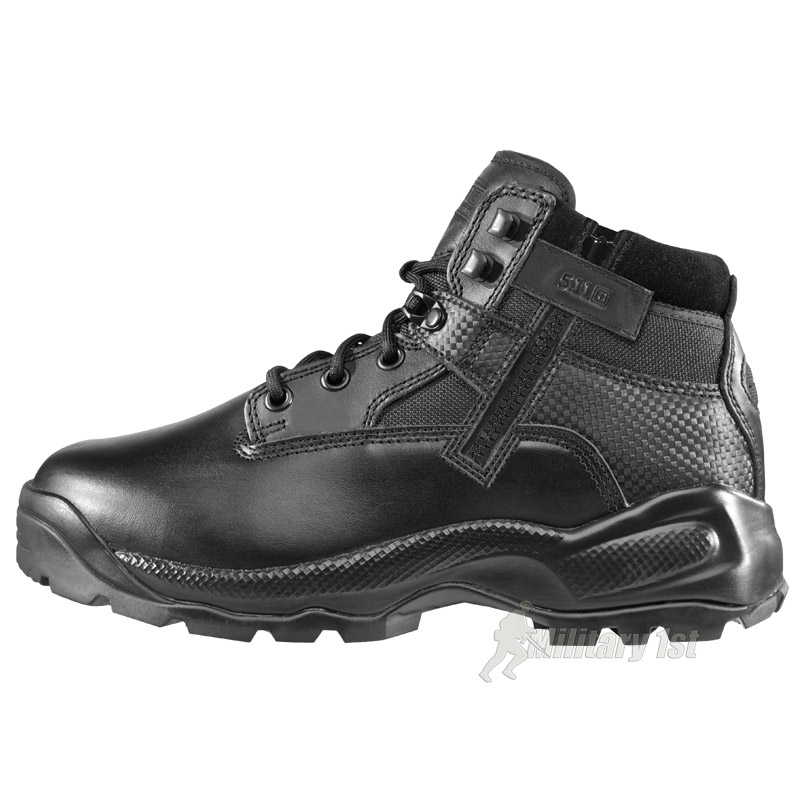 511 Patrol Combat Atac 6 Side Zip Mens Tactical Boots Police Security Black Ebay 8426