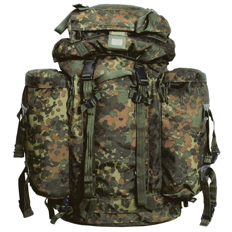 TACTICAL HIKING PATROL BACKPACK BERGEN RUCKSACK + RAIN COVER 100L