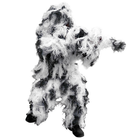 Mil-Tec Ghillie Suit 4 pcs. Snow