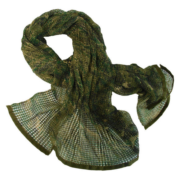 Mil-Tec Net Scarf Digital Woodland