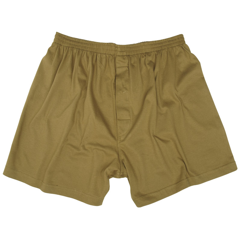 US Army Style Military Boxer Shorts Combat Mens Underwear 100 Cotton Coyote Tan eBay