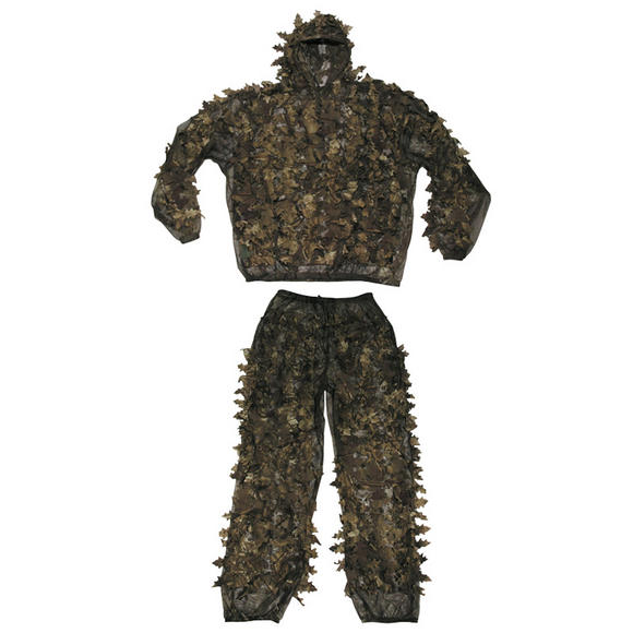 MFH Camo Suit "Leaves" Hunter Brown