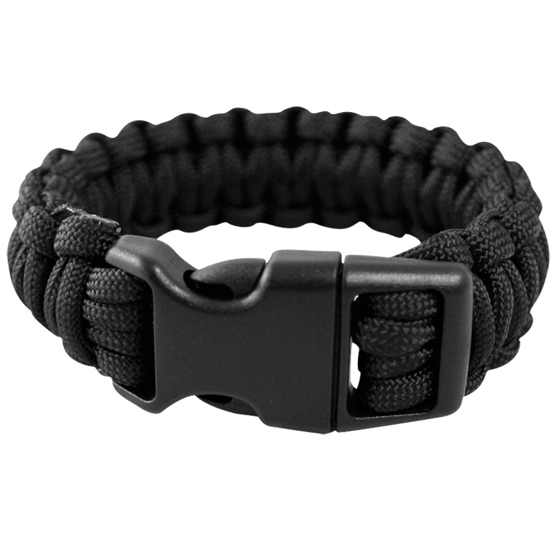Army Tactical Paracord Wrist Band Bracelet Hiking Emergency Survival