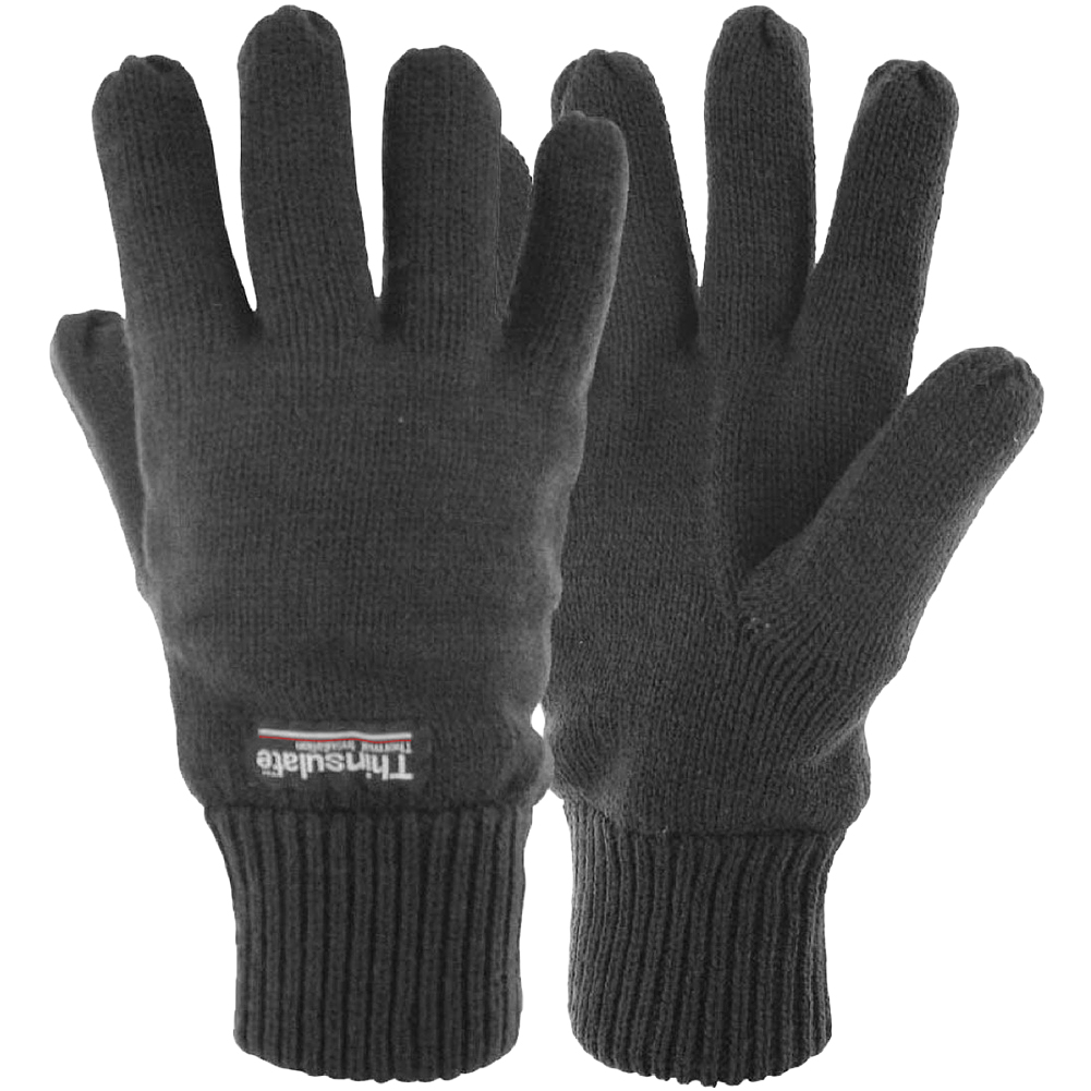 Highlander Drayton Thinsulate Lined Gloves Tactical Mens Warm Winter Glove Black eBay