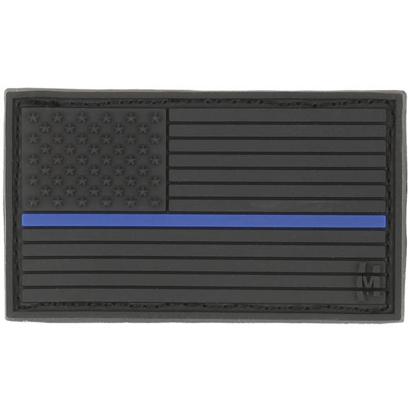 Maxpedition USA Flag Small (LE Thin Blue Line) Morale Patch