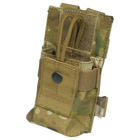 Flyye Short Radio Pouch MOLLE MultiCam