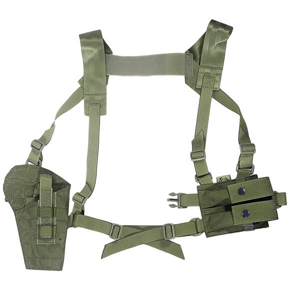 Flyye Shoulder Holster System Panel MOLLE Ranger Green
