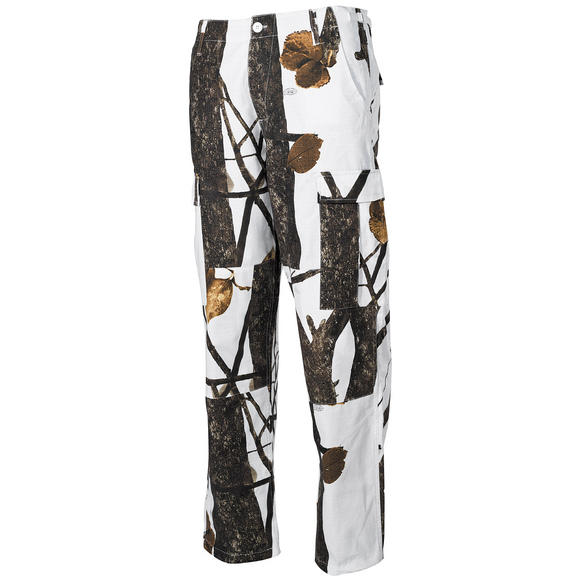 MFH BDU Combat Trousers Ripstop Hunter Snow