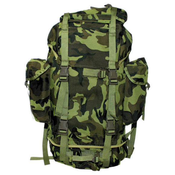 MFH German Army Rucksack 65L Czech Woodland