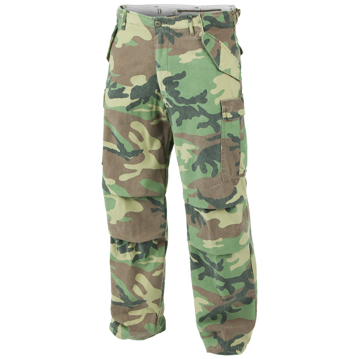 woodland camo cargo pants