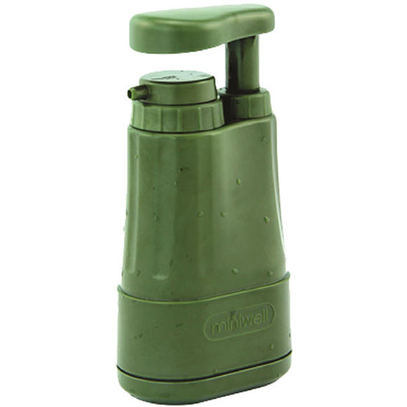 Highlander Miniwell Outdoor Water Filter Olive