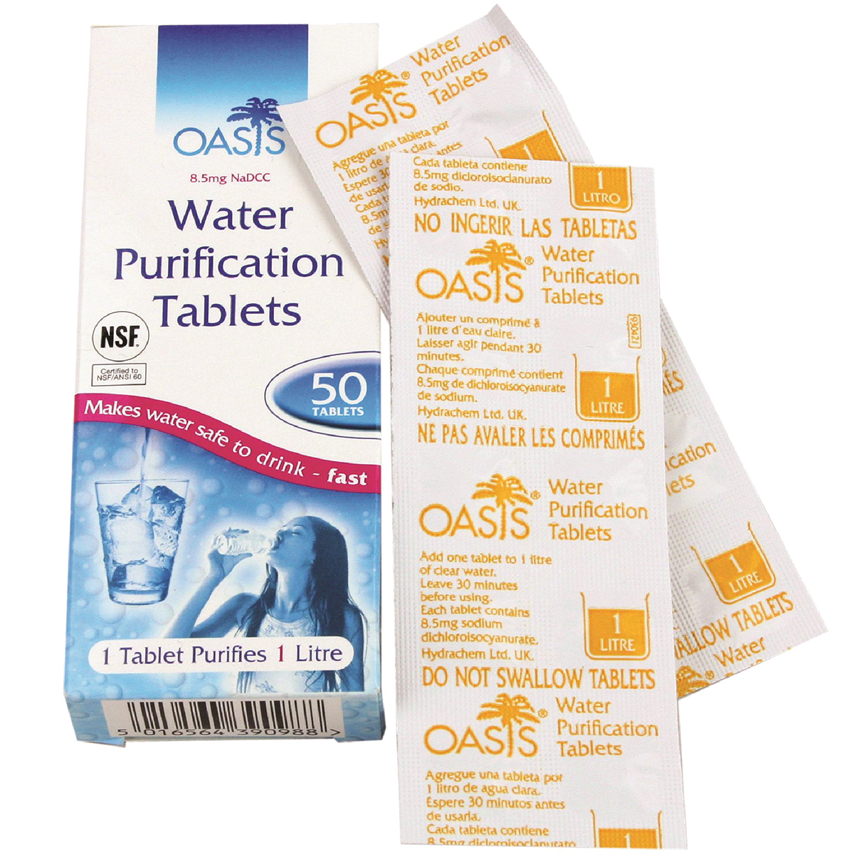 Highlander Oasis Water Purification Tablets Cooking & Eating