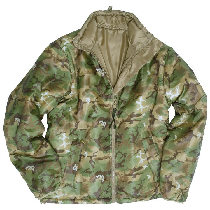 Reversible British Cooling Thermal Mens Jacket Hiking Arid Woodland