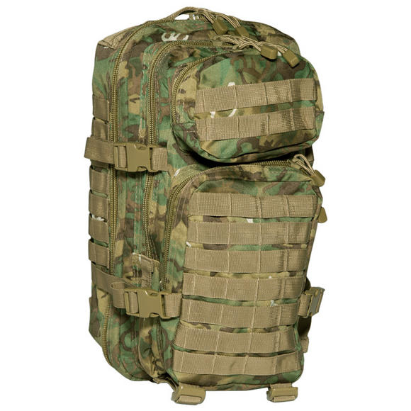 Mil-Tec MOLLE US Assault Pack Small Arid Woodland