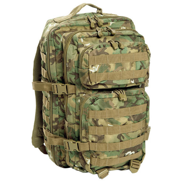 Mil-Tec MOLLE US Assault Pack Large Arid Woodland