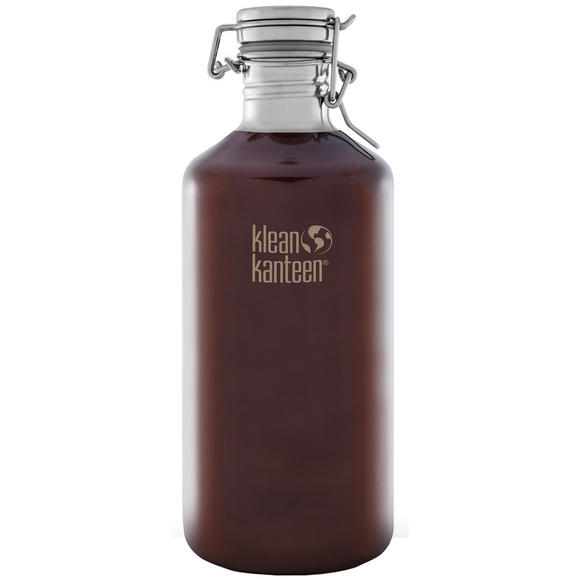 Klean Kanteen Growler 1900ml with Swing Lok Cap Dark Amber