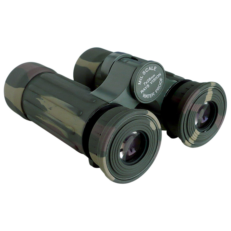 WATERPROOF BINOCULAR M24 7x28 ARMY HUNTING HIKING OUTDOOR with CARRY