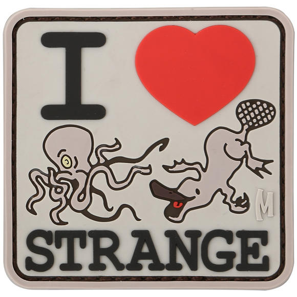 Maxpedition I Heart Strange (Arid) Morale Patch