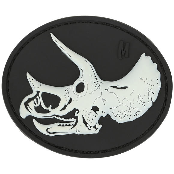 Maxpedition Triceratops Skull (Glow) Morale Patch