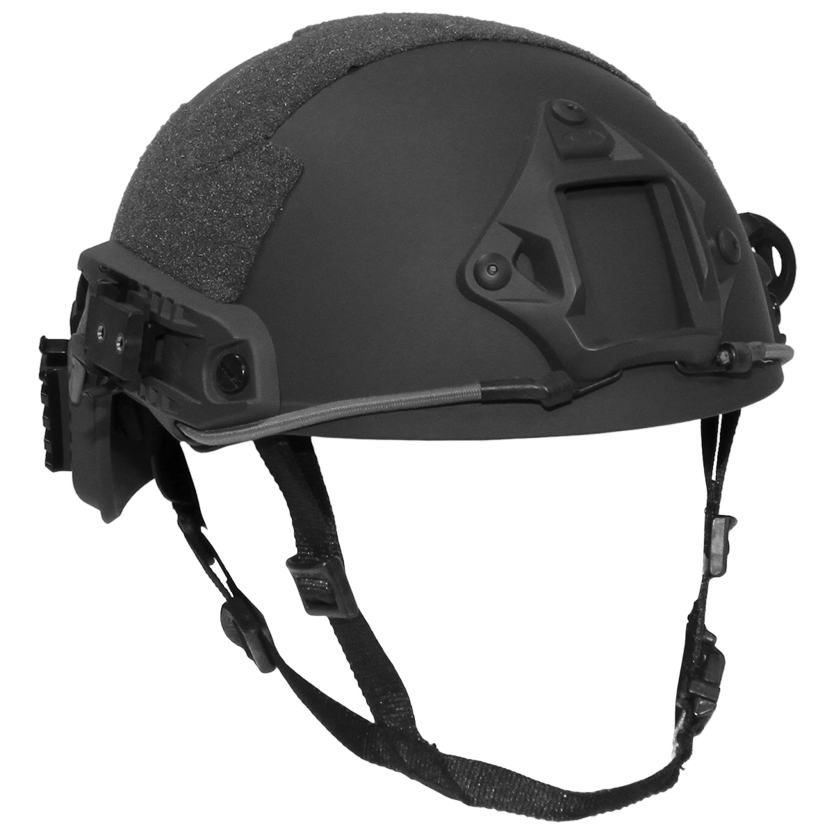 US TACTICAL HELMET 'FAST' ADJUSTABLE with RAILS INNER PADDING & CHIN