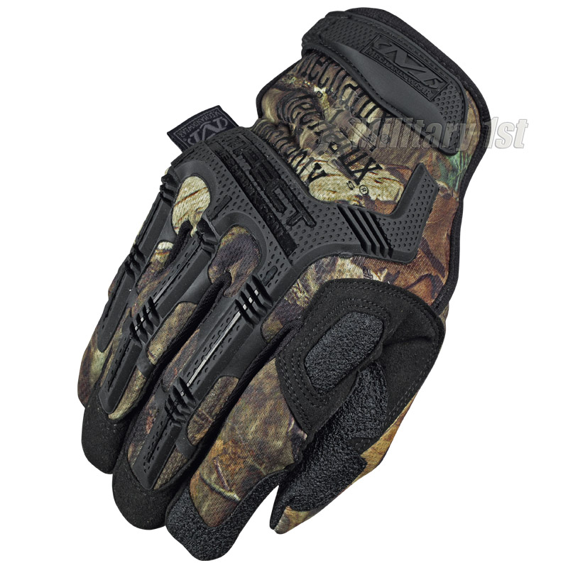 MECHANIX WEAR MPACT TACTICAL HUNTING FISHING PROTECTIVE GLOVES MOSSY
