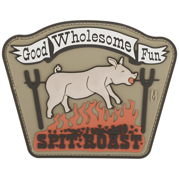 Maxpedition Spit Roast (Arid) Morale Patch