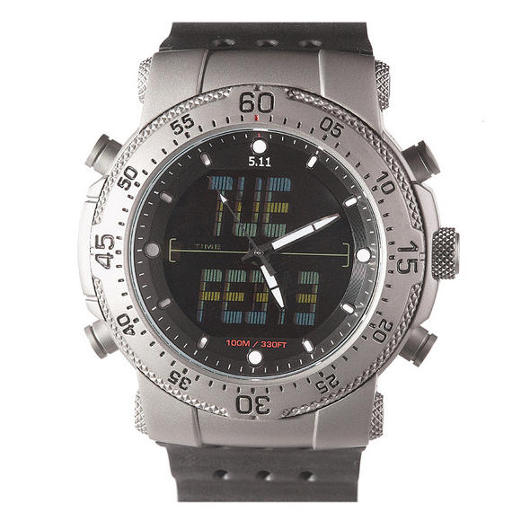 5.11 HRT Titanium Watch Black