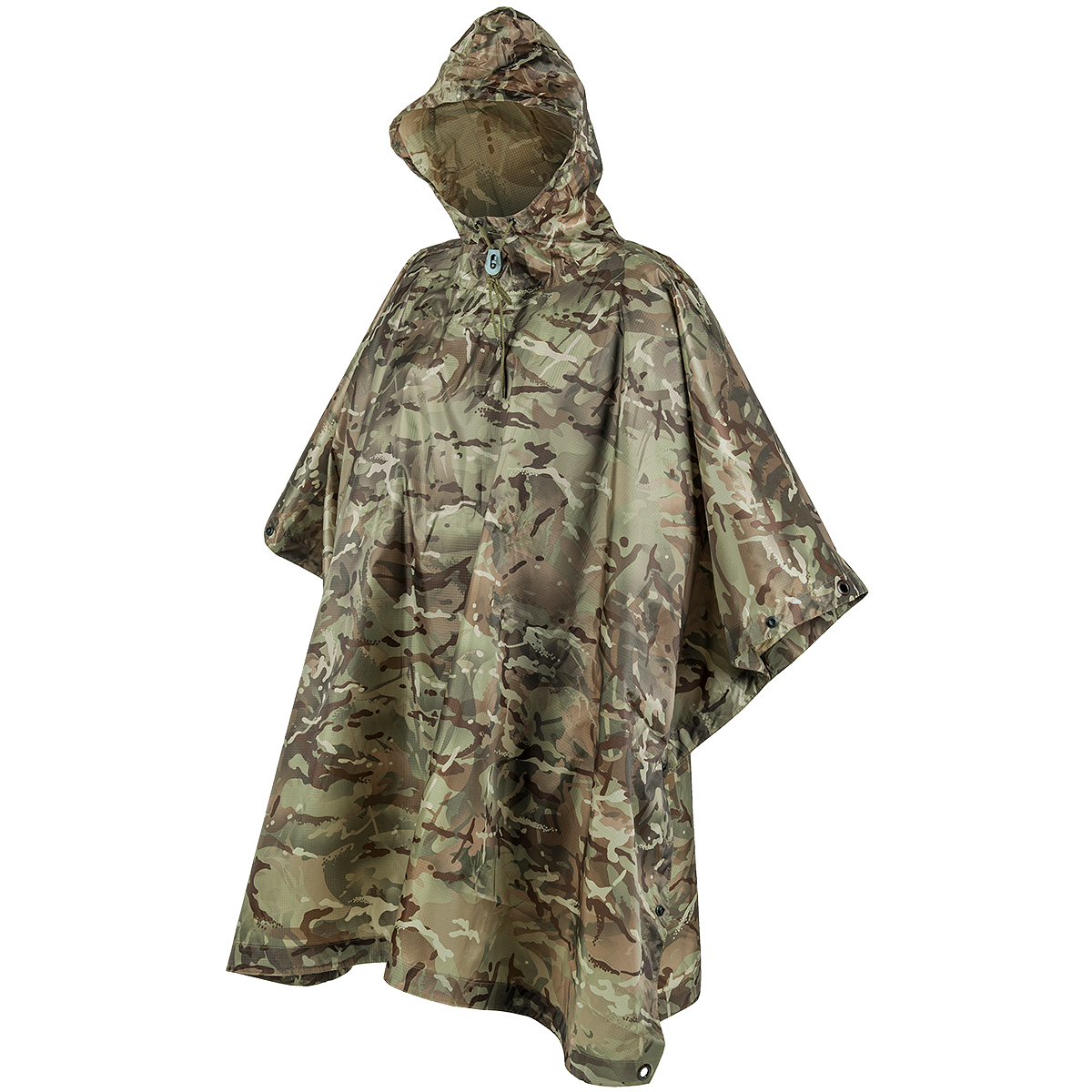 Helikon Hooded Waterproof Ripstop Poncho Festival Camping Hiking Basha