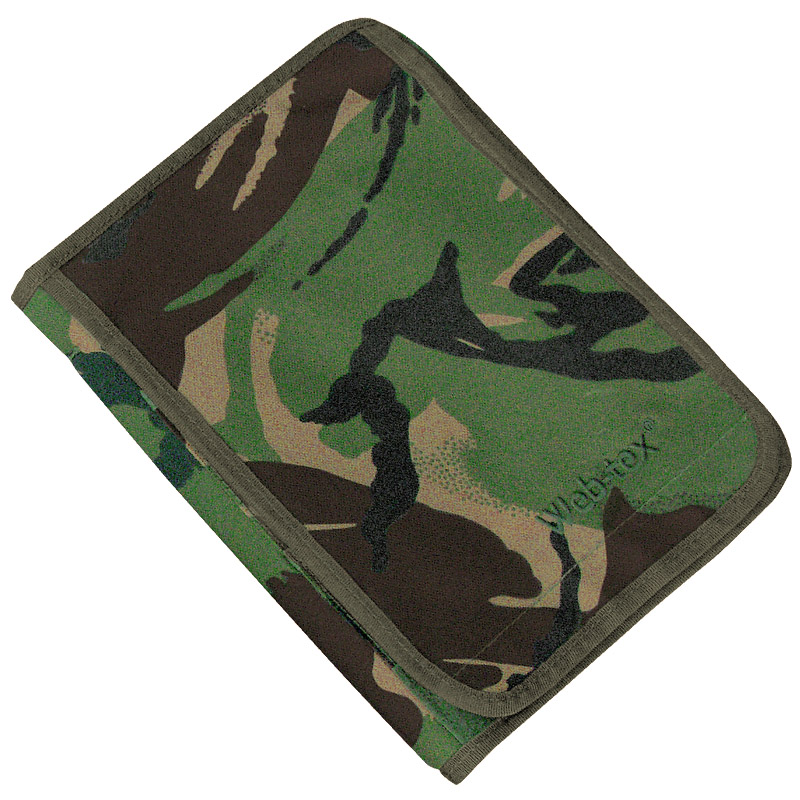 WEBTEX TACTICAL A5 NOTEBOOK HOLDER ARMY TABLET CASE CARRIER BRITISH