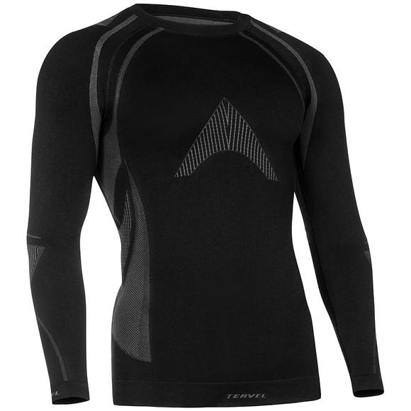 Tervel Optiline MOD-02 Shirt Long Sleeve Black / Grey