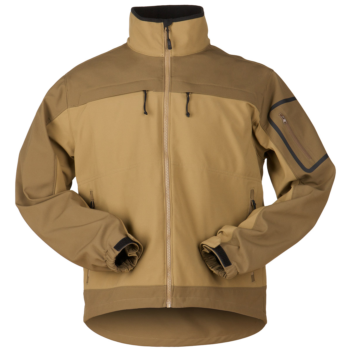 5.11 Chameleon Soft Shell Mens Jacket Water Resistant Dark Earth