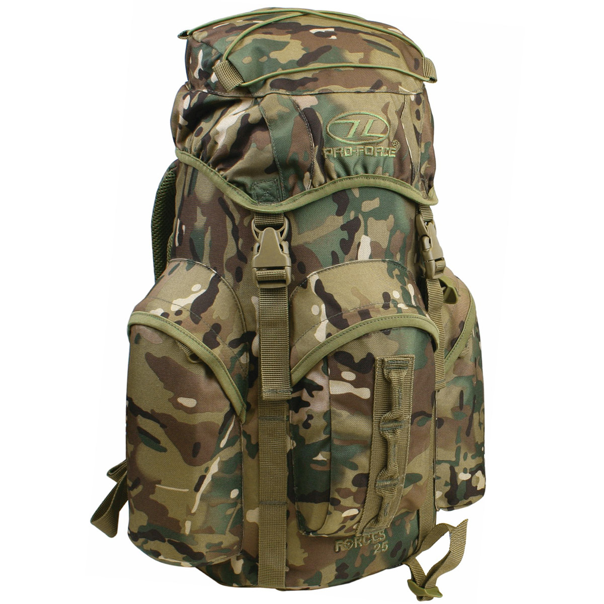 Highlander New Forces Military Rucksack Pro Force Combat Backpack 25L HMTC Camo eBay