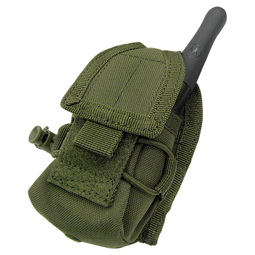 CONDOR TACTICAL COMPACT HHR RADIO COMMUNICATION POUCH MOLLE HOLDER