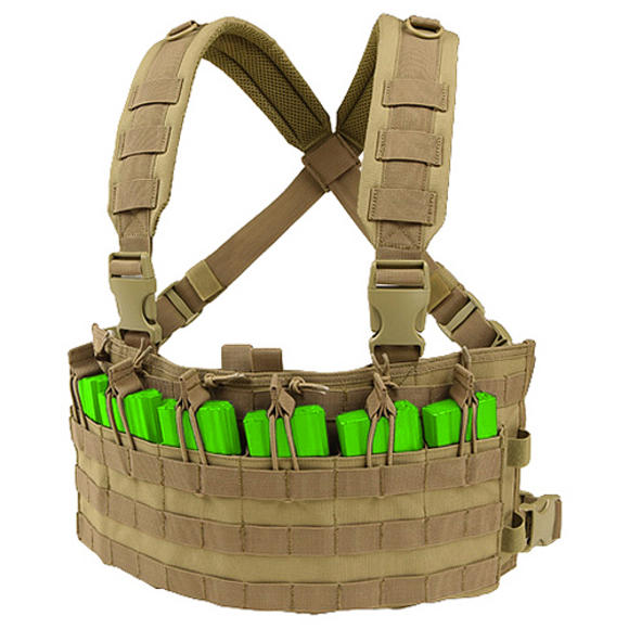 Condor Rapid Assault Chest Rig Coyote