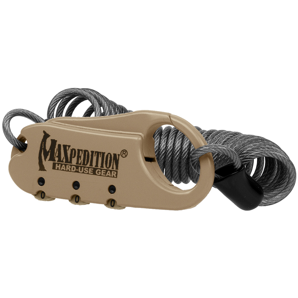 ECCANIXITY 2.5x1 Security Steel Cable Plastic Coated Lock Rope Loop