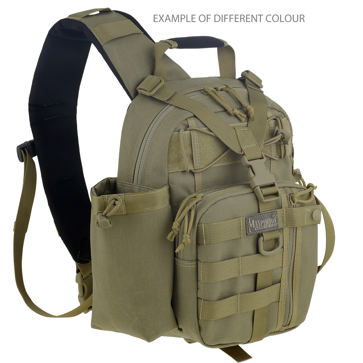 Maxpedition Noatak Gearslinger Sling Bag Military Hydration Pack Khaki