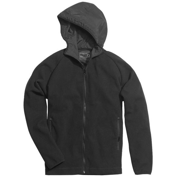 Surplus Fleece Hoodie Jacket Black
