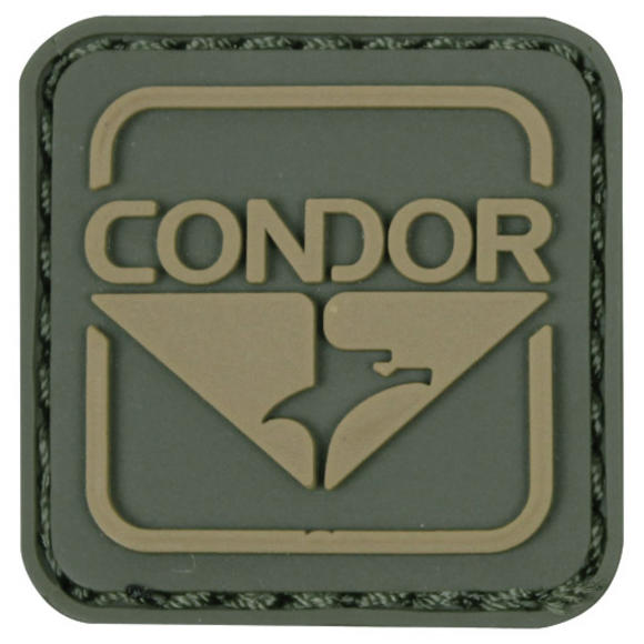 Condor Emblem PVC Patch Green/Brown