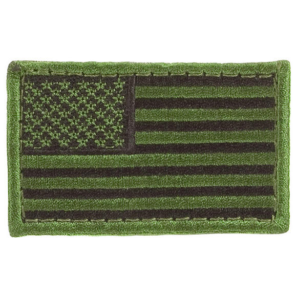 Condor USA Flag Patch Olive Drab