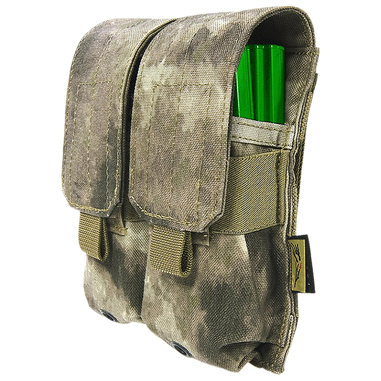 Flyye Tactical Double M4/M16 Mag Ammo Pouch Airsoft MOLLE System ATACS
