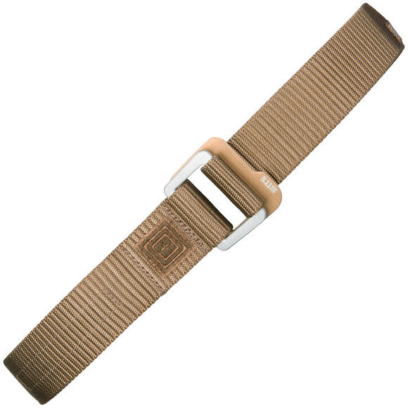 5.11 Traverse Double Buckle Belt Battle Brown