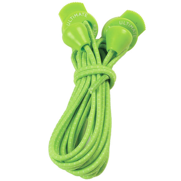 Ultimate Performance Elastic Laces Lime Green