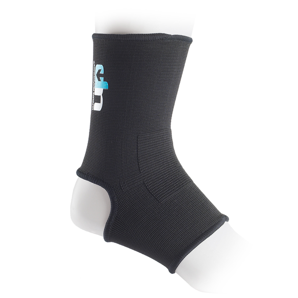Ultimate Performance Elastic Ankle Support Black